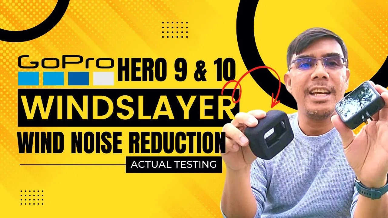 Windslayer Wind Noise Reduction Test [GoPro Hero 9 Black & Hero 10 HS