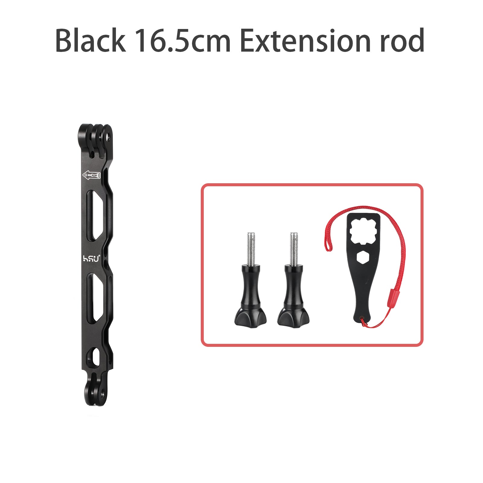 HSU Aluminum Alloy Helmet Extension Arm for GoPro/Insta360 – HSUSHOP