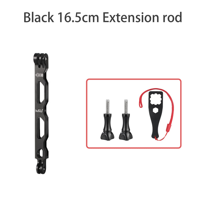 HSU Black Straight 16.5cm Extension Arm