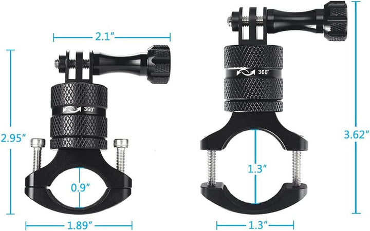 HSU Bike Bicycle Handlebar Mount Size