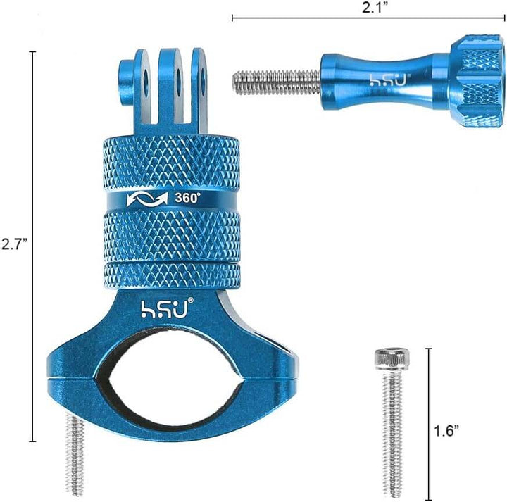 HSU Blue Bicycle Handlebar Mount