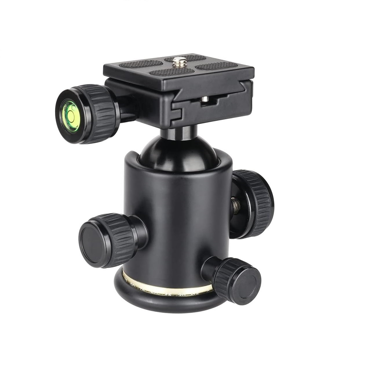 Professional 360 Degree Rotating Camera Tripod Ball Head with Quick Re ...