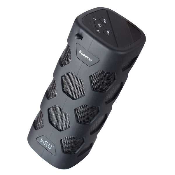 HSU Waterproof Bluetooth Speakers with 4000mAh Battery Power Bank, Loudspeakers,Personal stereos,Portable Shower Speaker Super Bass