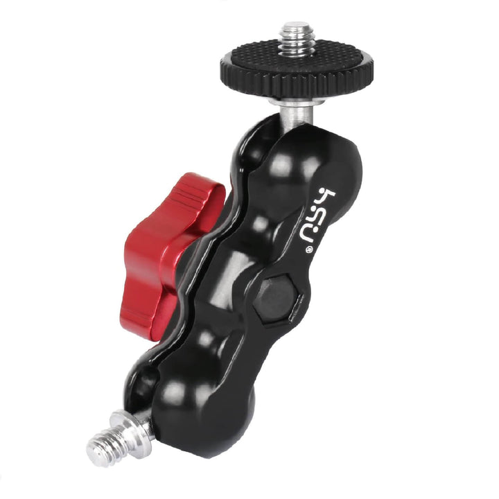 HSU Aluminum Alloy Double Ball Head Adapter