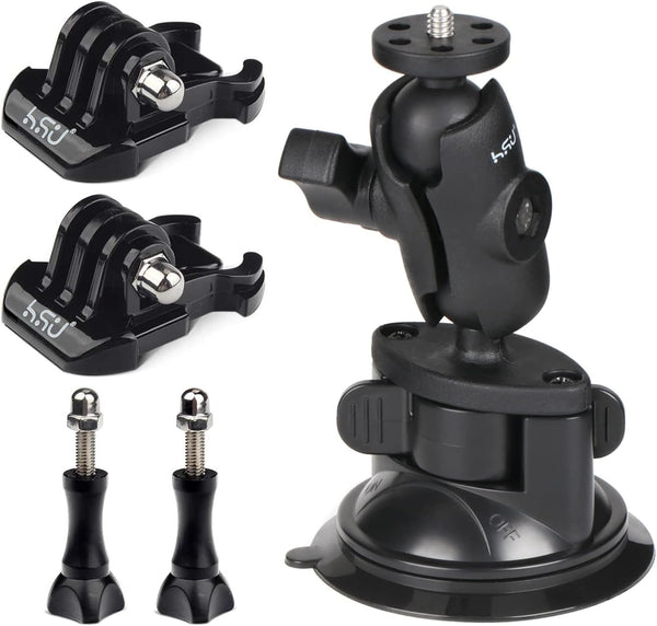 HSU Quick Release Buckle Clip and Suction Cup Mount