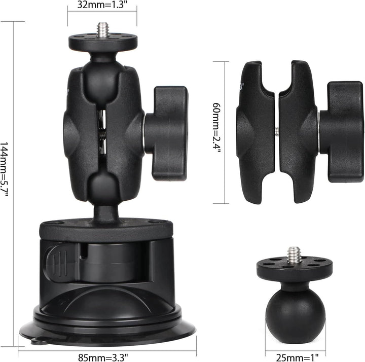 HSU Suction Cup Mount Size