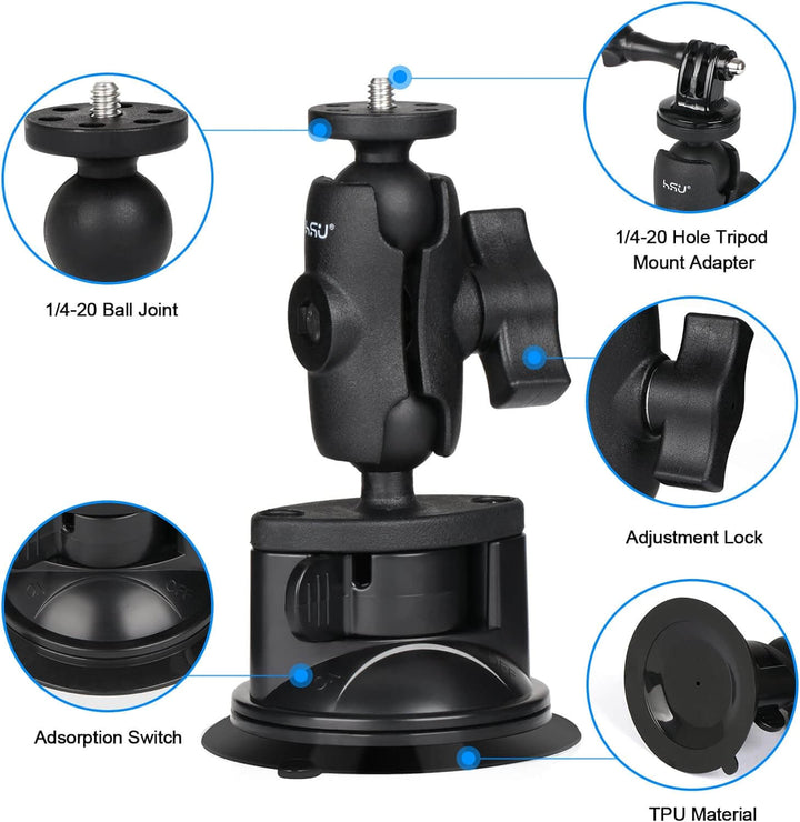 HSU Suction Cup Mount Details