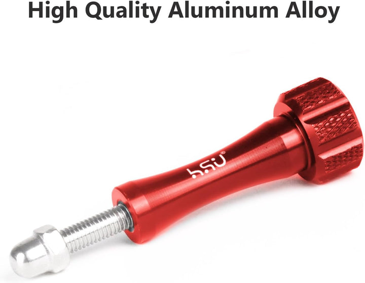 HSU Extended Aluminum Thumbscrew Set Red feature