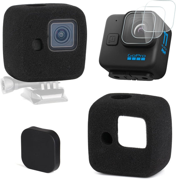 HSU Windslayer Cover and Lens Screen Protector for GoPro Hero 11 Black Mini