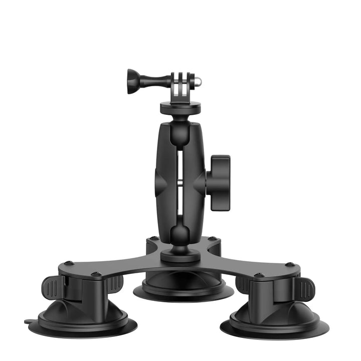 Camera Suction Mount Triple Suction Cup Mount for Action Cameras – HSUSHOP