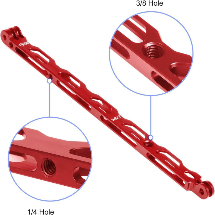 HSU Red Aluminum Straight Extension Arm