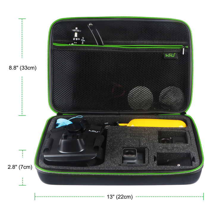 HSU 60-in-1 Accessory Kit for GoPro/DJI/AKASO/Action Cameras