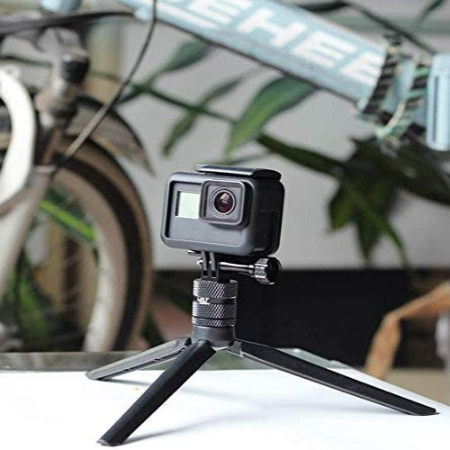 HSU Aluminum 360 Degree Rotation Tripod Adapter for GoPro & Action Cameras