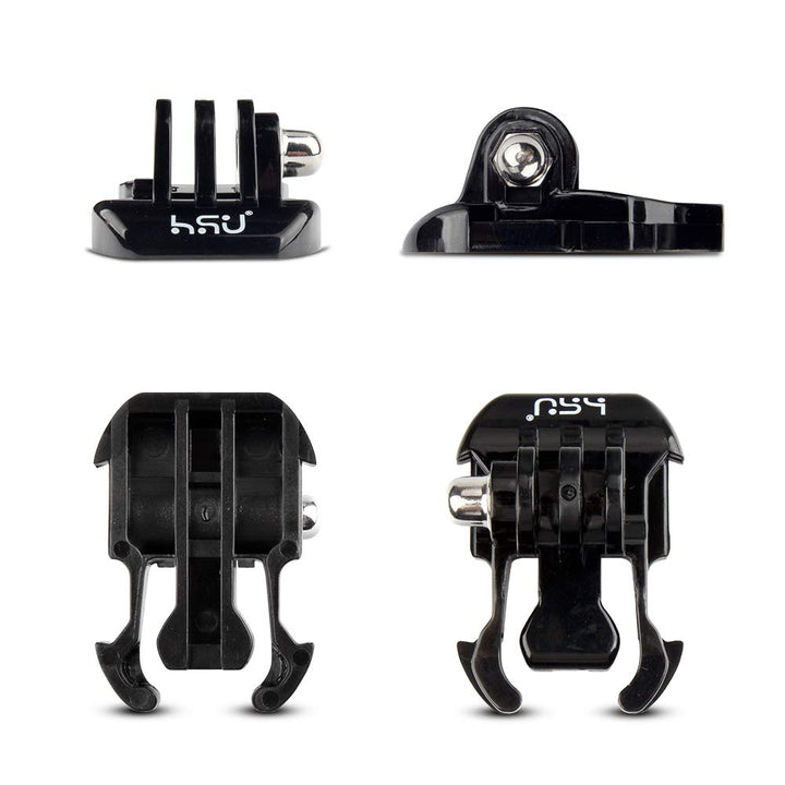 HSU Basic Adhesive Mounts & Quick Release Buckle for GoPro/Action Cameras