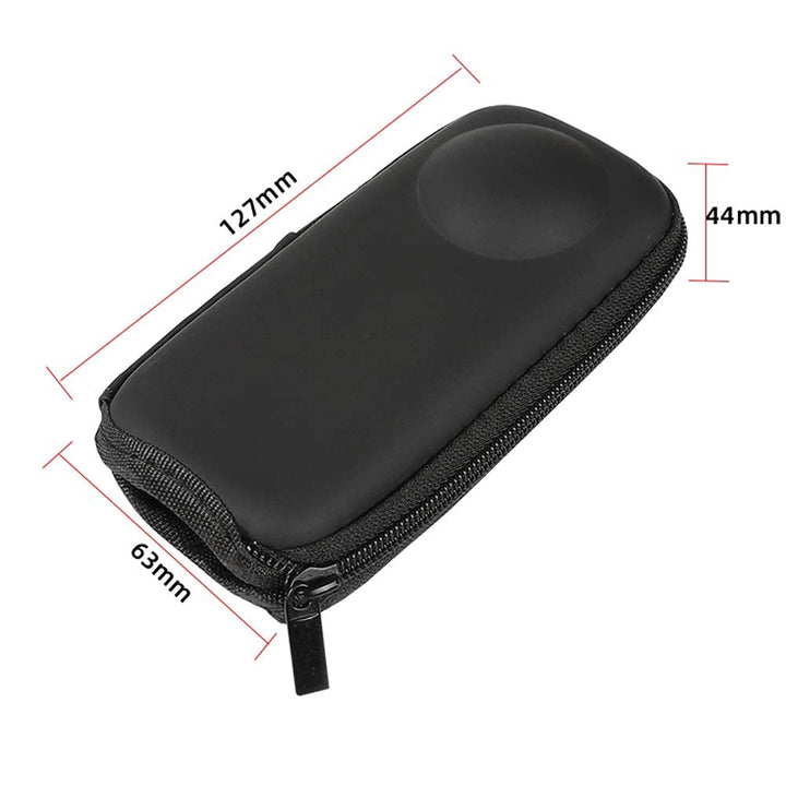 HSU Mini PU Protective Storage Bag for Insta360 ONE X/X2/X3 Size