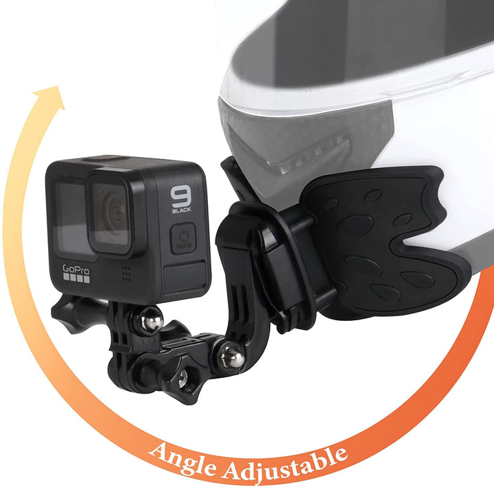 HSU Motorcycle Helmet Chin Sticky Mount for GoPro/Action Camera