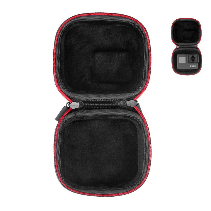 HSU Replacement Folding Finger & Mini Carrying Case for GoPro Hero 12/11/10/9 Black