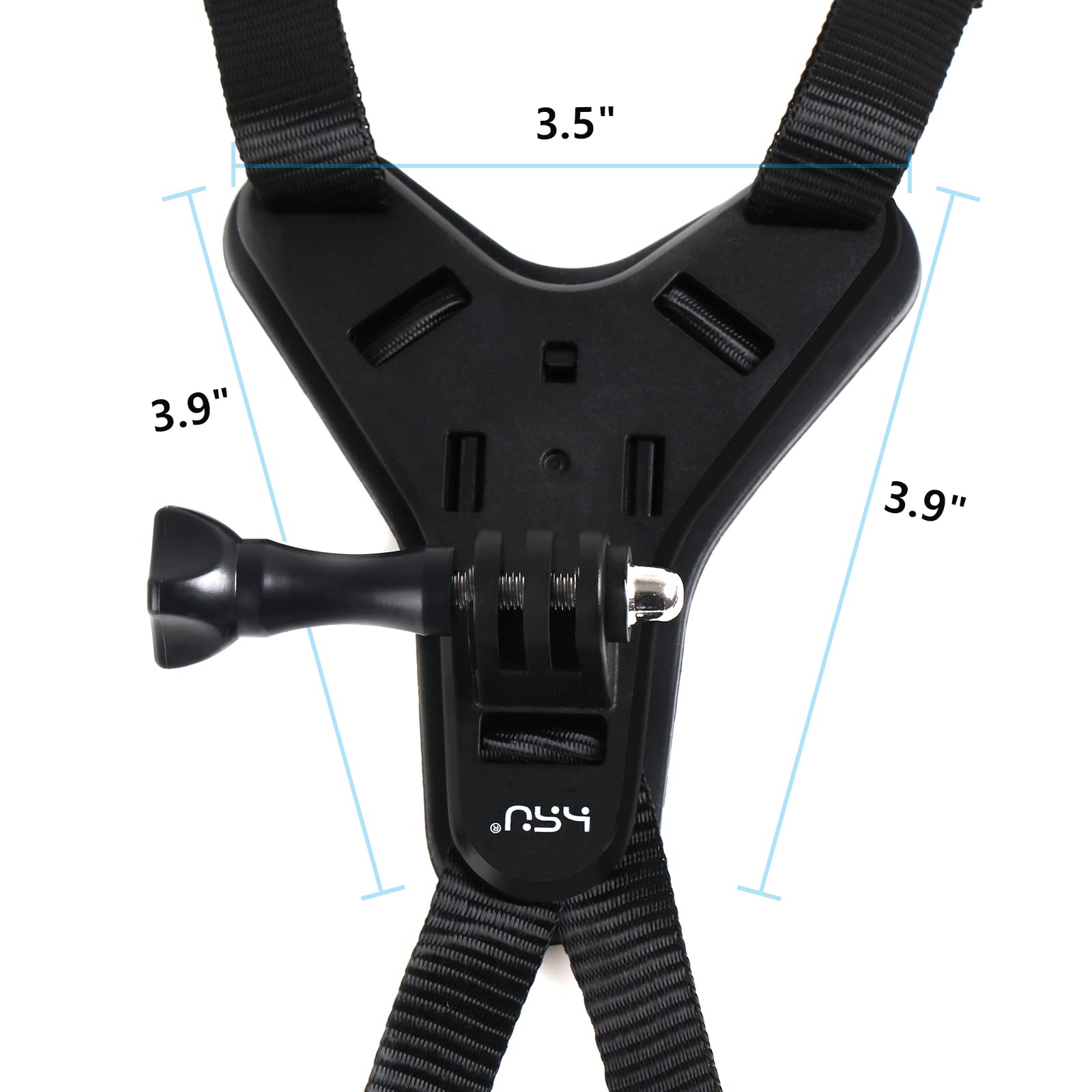 HSU Motorcycle Helmet Chin Strap Mount for GoPro/Action Camera