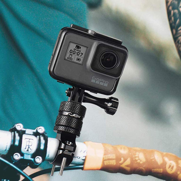 HSU Aluminum Bike Handlebar Mount & Chest Strap Mount for Gopro