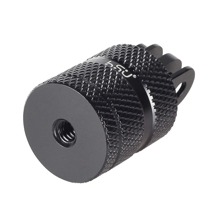 HSU Aluminum 360 Degree Rotation Tripod Adapter for GoPro & Action Cameras