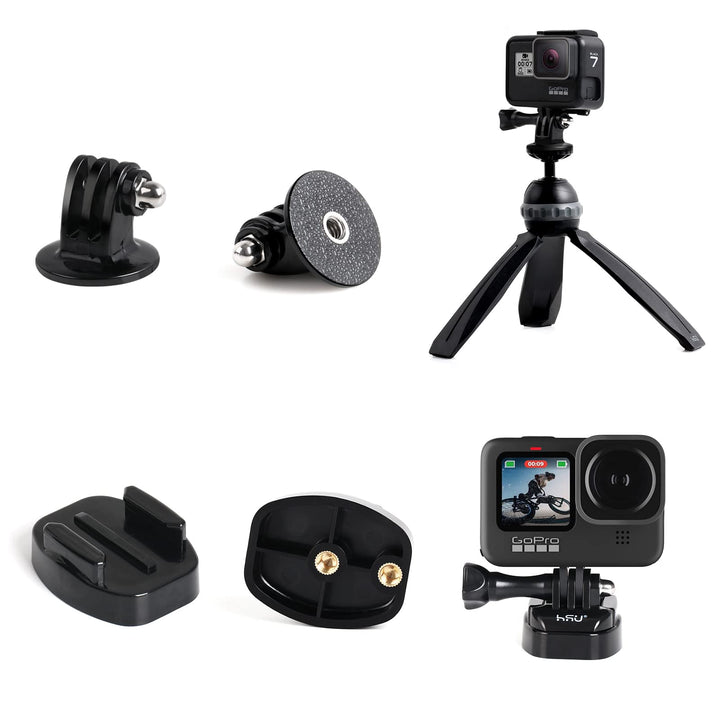 HSU Basic Adapter Grab Bag for GoPro (13Pcs)