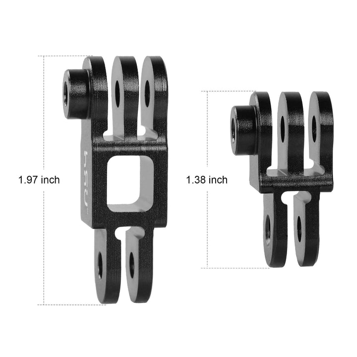 HSU Aluminum Adjust Arm Joints Mount for GoPro & Action Camera