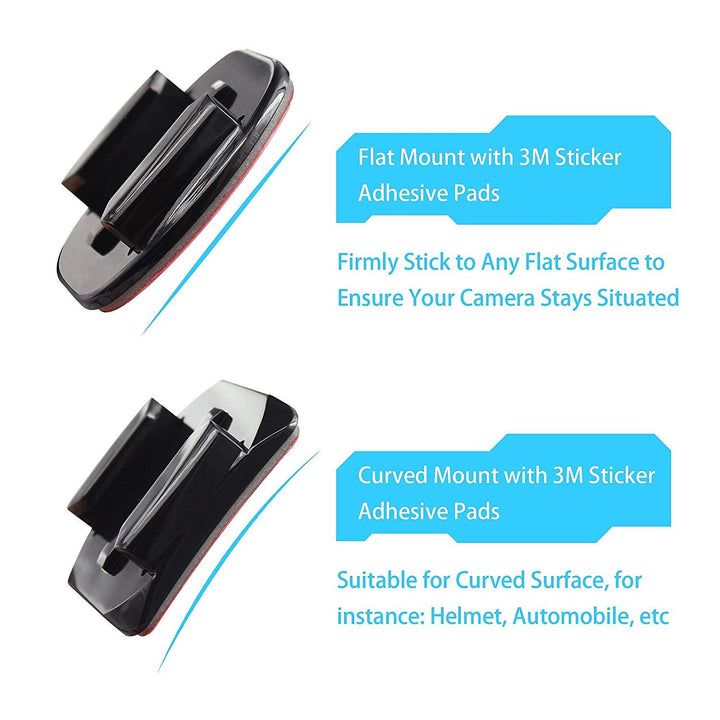 HSU GoPro Grab Bag of Mounts Set-Spare Mounts