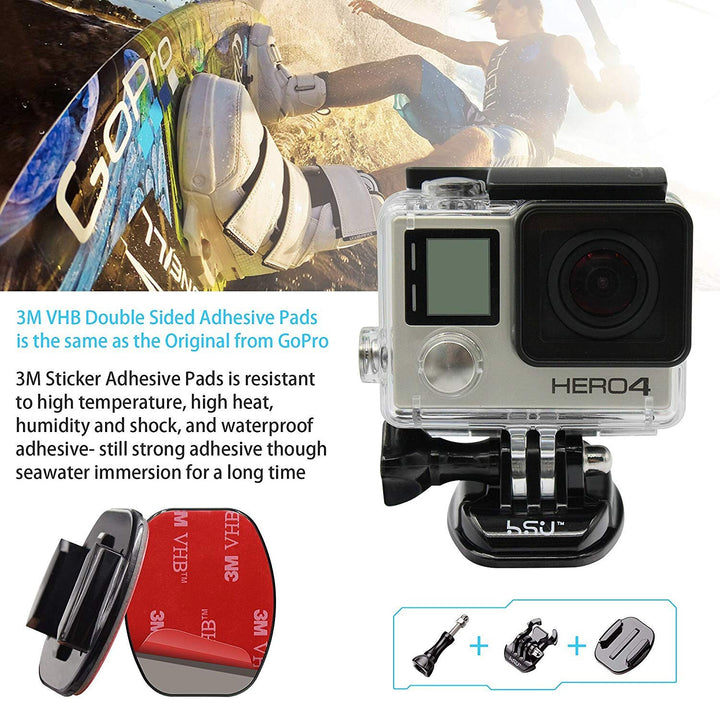 HSU GoPro Grab Bag of Mounts Set-Spare Mounts