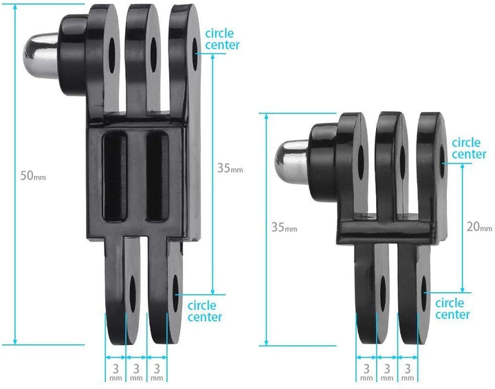 HSU Adjust Arm, Long & Short Same Direction Straight Joints Mount