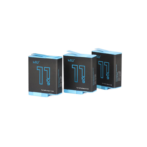 HSU GoPro 3 Pack Replacement Battery