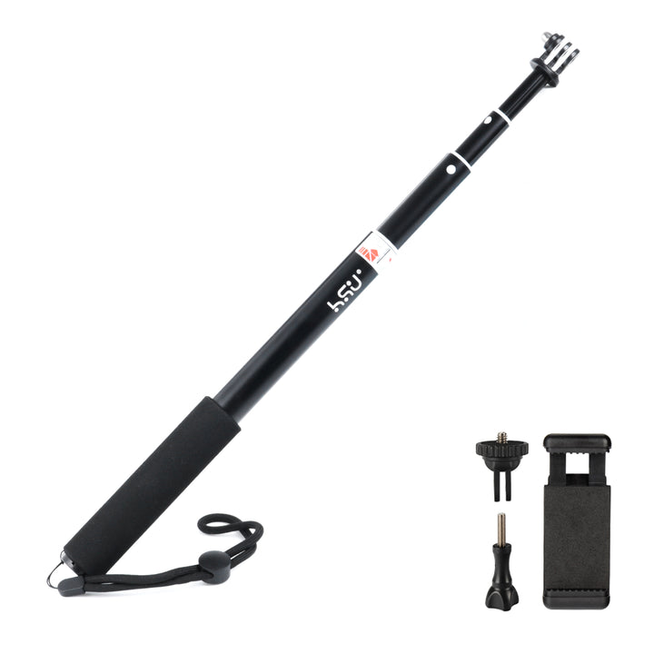 HSU GoPro Extendable Selfie Stick with Waterproof Hand Grip
