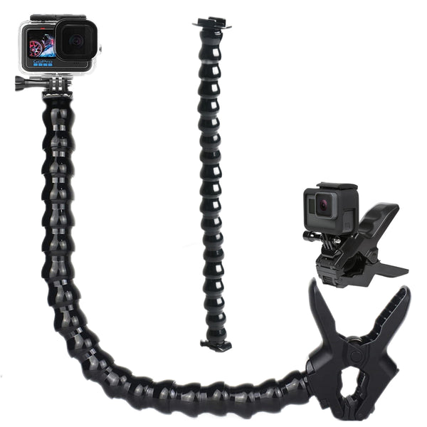 HSU Jaws Flex Clamp Mount Gooseneck Mount for GoPro