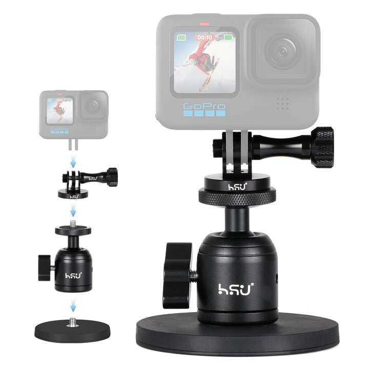 HSU Magnetic Camera Mount for GoPro/Insta360/OsmoAction
