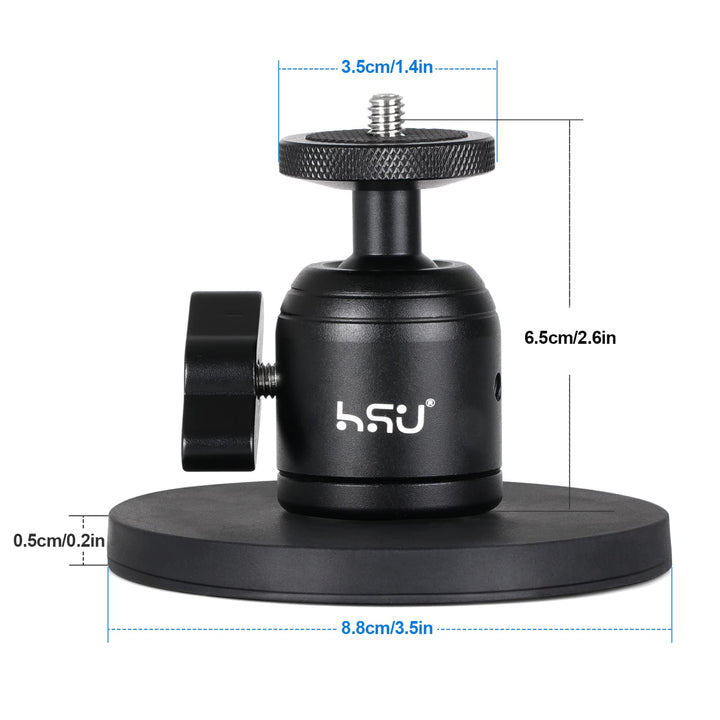 HSU Magnetic Camera Mount for GoPro/Insta360/OsmoAction