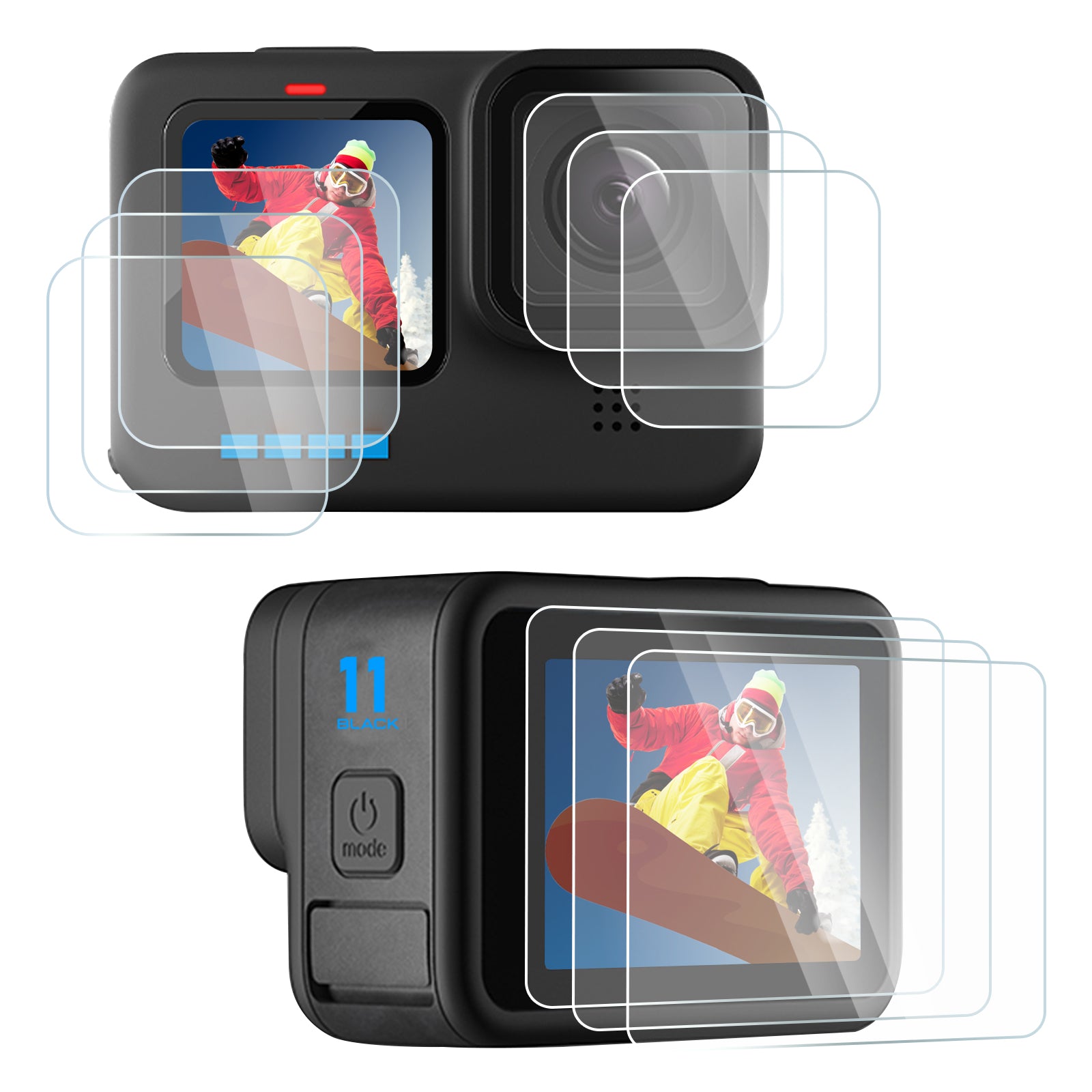 HSU Screen Protector for GoPro Hero 12/11/10/9 – HSUSHOP