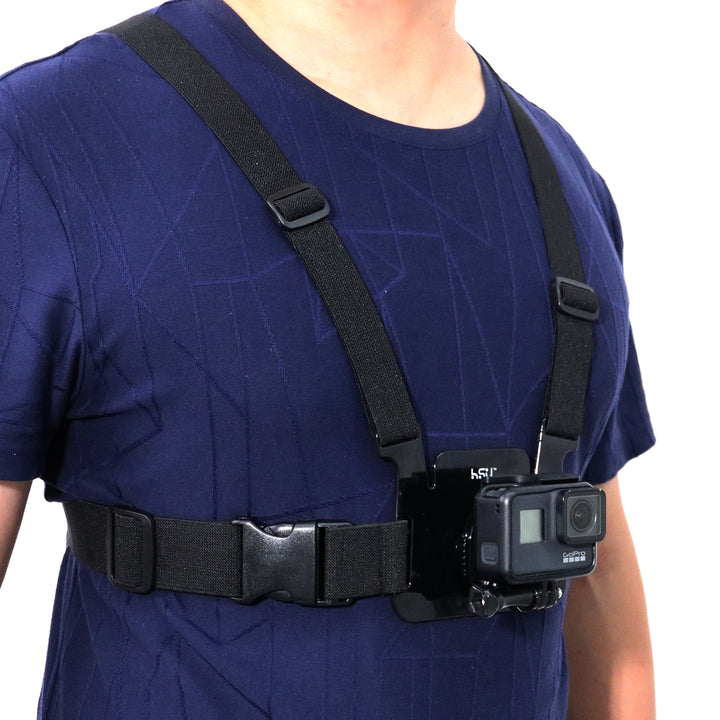 HSU GoPro Chest Strap Body Mount-360 Rotation