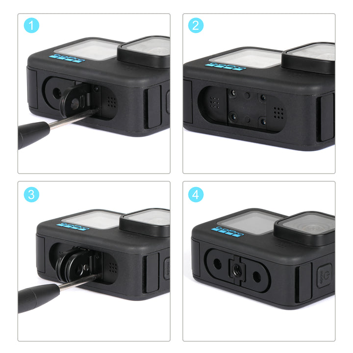 HSU GoPro Upgraded Replacement Folding Fingers Installation Guide