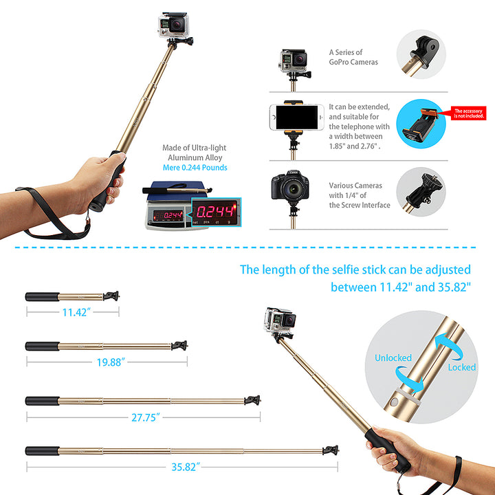 GoPro Hero6 Selfie Stick