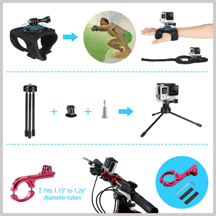 HSU GoPro Hero9 Tripod Mount