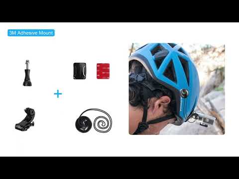HSU 40-In-1 Accessory Kit for GoPro Hero Series/Dji/AKASO/Action Camera