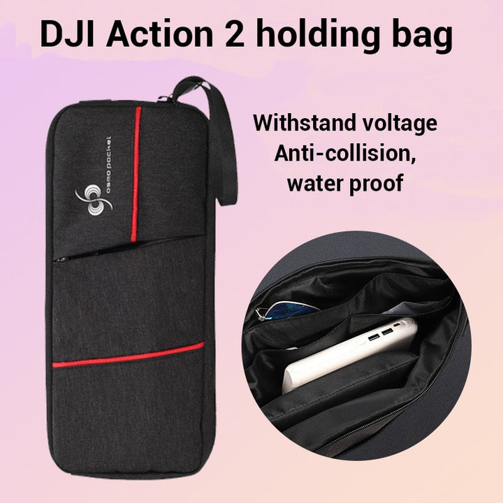 DJI Action 2 Portable Clutch Waterproof Large Capacity Storage Bag